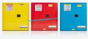 China Australian Standard Fireproof Cabinet , Industrial Safety Cabinets For Flammable Liquids factory
