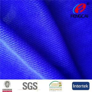 China Royal Blue Sportswear Material Fabric , Interlock Basketball Shorts Fabric factory