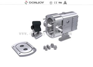 China Whole stainless steel Rotary lobe pump /STUL-10 mini lobe pump factory
