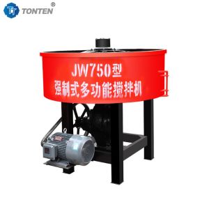 China Concrete Cement Mixing Tank Flat Pan Mixing Mixer Machine Vertical factory