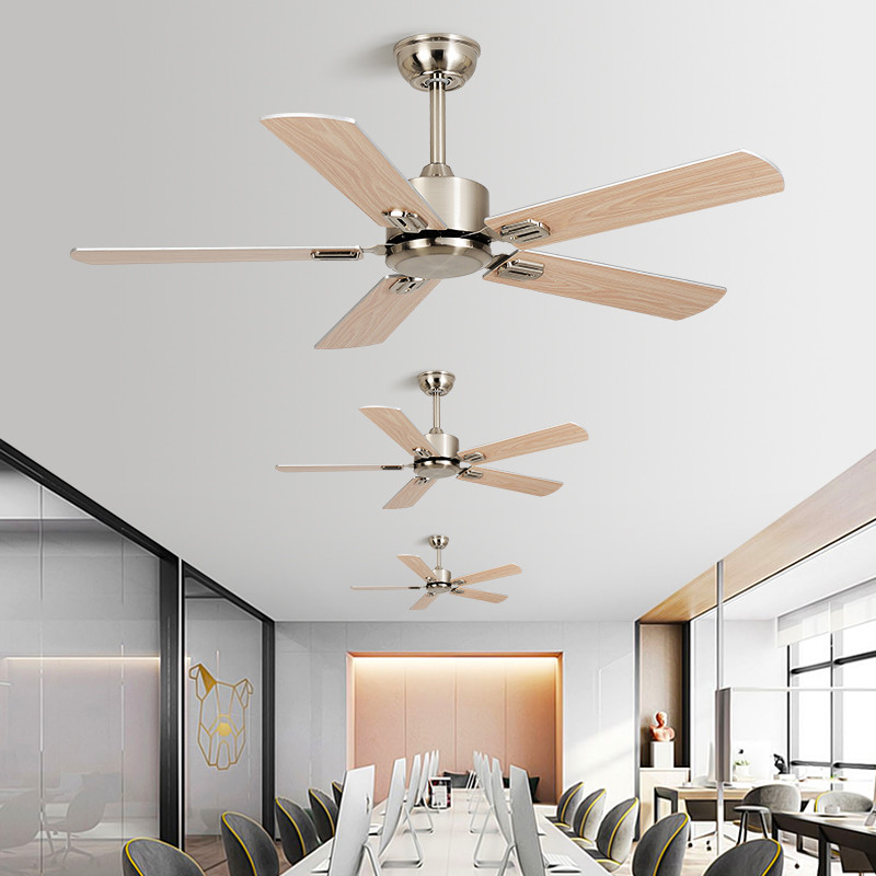 Hot Sale Low Noise Pure Copper Dc Motor Stainless Steel BLDC Modern Ceiling Fan With Remote Control