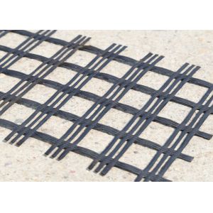 Geosynthetics Material Fiberglass Reinforced Geogrid For Strengthening Of