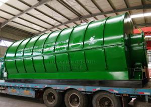 China Polythene Waste Plastic Pyrolysis Plant For Rubber And Tires factory