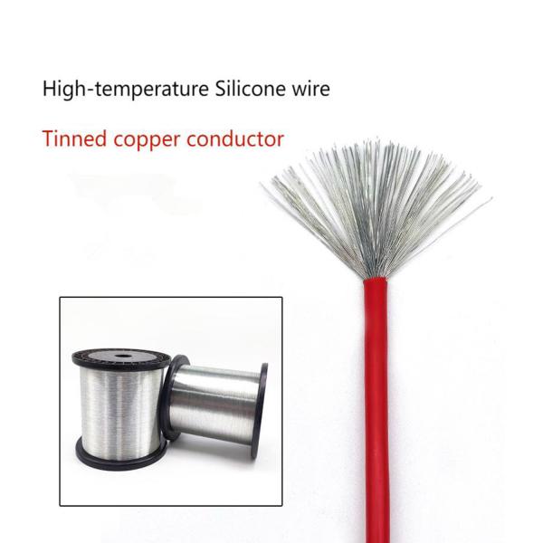 Customer Specified Electrical Silicone Fiberglass Wire 0.3 0.5 0.75 1.0 1.5 2.0