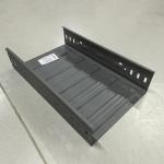 Wall Mounting Or Hanging Cable Tray Industrial Metal Cable Trough 100mm - 1000mm