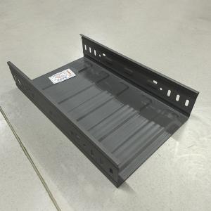 China Wall Mounting Or Hanging Cable Tray Industrial Metal Cable Trough 100mm - 1000mm factory