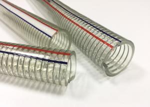 China Heavy Duty Soft PVC Hose , PVC Reinforced Suction Hose Pipe Tubing For Industry factory