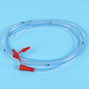 China 125cm Silicone Nasogastric Tube Medical PVC Feeding Stomach Tube factory