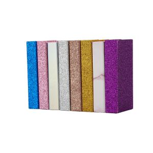 Elegant Fashion Cardboard Shiny Eyelash Packaging Box Custom Logo for BEAUTY