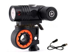 China Outdoor Front Bike Light With Mount By Magnetic USB Charger For Night Riding factory