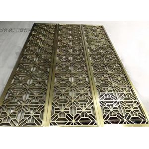 China 8ft Stainless Steel Room Divider , SUS316 Metal Room Dividers Partitions on sale