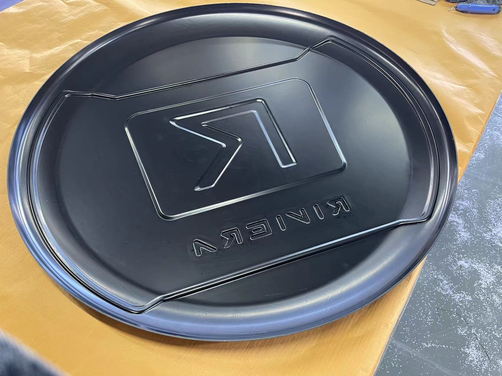 Customized Logo Acceptable Auto Accessories Bumpers Vacuum Forming Service with Mould Plastic Modling Type