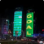 outdoor waterproof IP68 module 5050 for media facade buildings LED Point Light