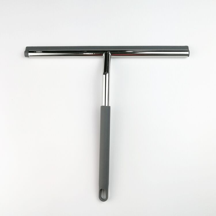 High End Stainless Steel Window Squeegee shower cleaner with Replaceable Rubber Blade