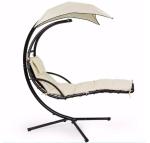 Customized Color Helicopter Swing Chair for Outdoor Furniture Metal Stand