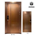 ODM Swing Aluminium Pedestrian Garden Gates Copper Imitation Surface Finishing