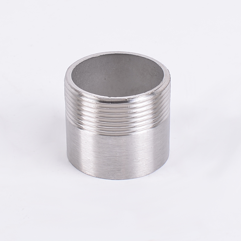 201 304 NPT Male Single Ferrule Branch Thread Pipe Fitting for General Sanitary Needs