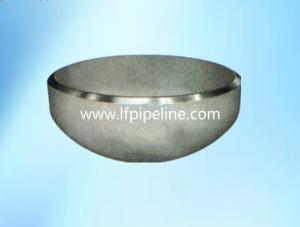 China 316 large steel pipe end cap with low price factory