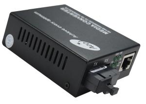 China Rugged Gigabit Fiber Media Converter , SC 20KM Single Core Media Converter factory