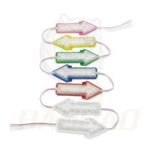 China Arrow White Blue Green Red Pink Yellow 120 Deg Viewing Angle 12V LED Module Light factory