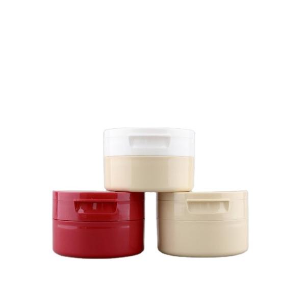 80g 100g 120g Flip Top Lid Cosmetic Jars Made of PP Material Suitable for