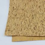 0.8mm Durable Nature Cork Fabric/Leather for Wall Decoration, Phone Cover and