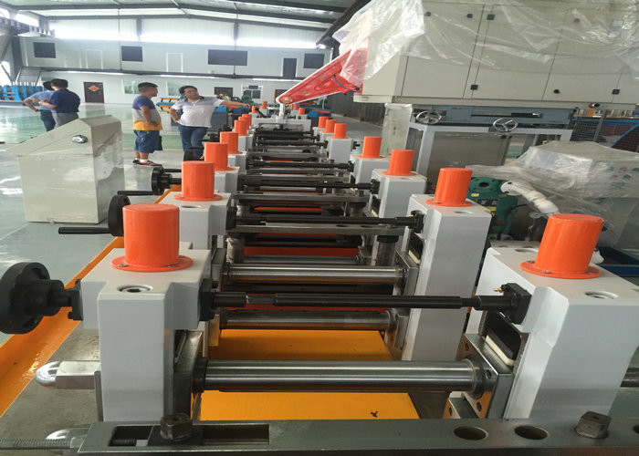 HF Straight Seam Welding ERW Carbon Steel Pipe Production Line