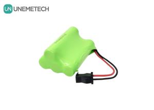 China Ni-MH AAA Rechargeable Battery 4.8V 4S NiMH Battery Packs 900mAh For Instrument factory