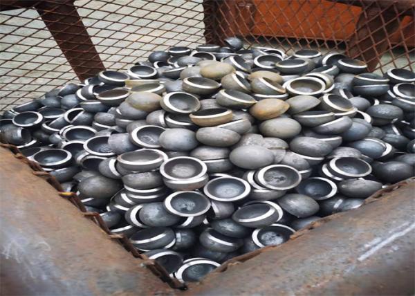 SCH10 Galvanized Carbon Steel Pipe Cap Black Paint SCH20 SCH30 SCH40 Seamless
