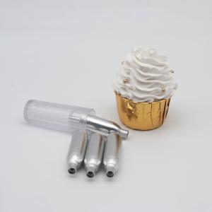 China No2 Empty Cream Chargers DC04 Steel Cream Bulbs 12pcs /Box factory