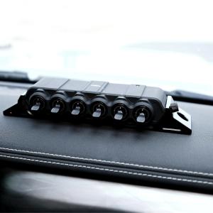 China Universal 6 Gang LED Car Control Switch Panel for Off-road Car Interior Accessories factory