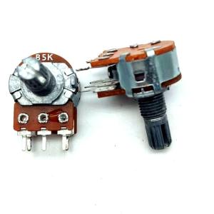 China CE B10k Potentiometer 3 Pin Walkie Talkie Dimmer Switch 15000 Cycles factory