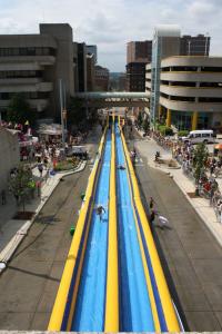 China giant inflatable water slide / inflatable slide the city for fun/inflatable water slide factory