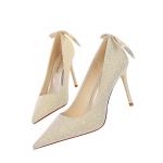 869-3 Korean Fashion Sexy Thin Stiletto High-Heeled Shallow Mouth Pointed Toe