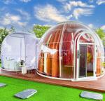 Polycarbonate dome tent Transparent Bubble House Prefab Dome House for outdoor