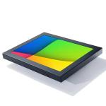 8 Inch Open Frame 1000Nits Resistive / Capacitive Industrial Touch Screen With
