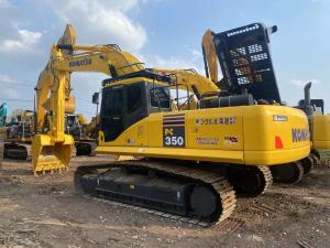 China Good Condition Used Komatsu Excavator PC 350 With 7380mm Max Digging Depth factory