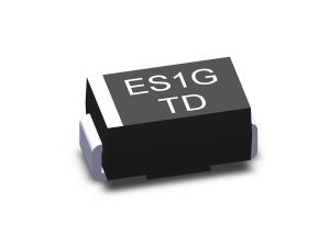 China 1.0a 400V Super Fast Recovery Rectifiers ES1G ER1G Diode factory