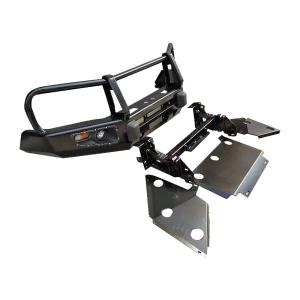 China 2pcs Powder Coated Car Body Kit for Toyota Tacoma Front Bumper Rear Bumper Protection factory