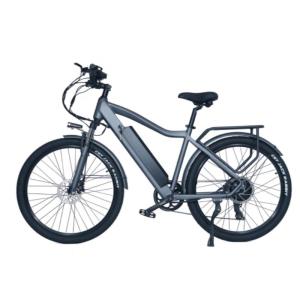 China 7 Speed Electric Mountain Bike 500W 48V Motor 17Ah Battery Disc Brake For Adults factory