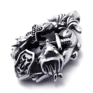 China Fashion 316L Stainless Steel Tagor Stainless Steel Jewelry Pendant for Necklace PXP0875 factory
