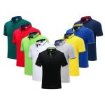 Anti Wrinkle Polo Golf T Shirt Plain Polo T Shirts Compressed Uni Sex Daily