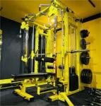 Commercial Indoor All in One Fitness Equipment Power Rack Smith Machine Multi