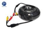 PVC 12-24V 4 Pin To RCA Video Power Cable For Car Surveillance Camera System