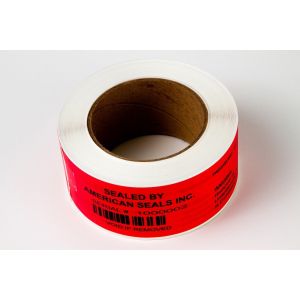 China Serial Number Tamper Proof Security Labels Waterproof Face Material factory