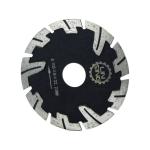 Industrial Grade 115mm Protected Teeth Diamond Disc for Marble Granite Brick