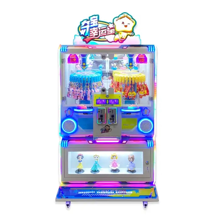 Customized Indoor Amusement Park 4 Players Clip Prize Gift Game Claw Machine for Your