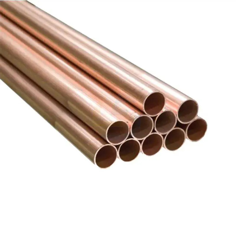 China Manufacturer ISO Alloy Copper Pipe Tube C11000 CC12200 0.8mm