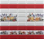 A Scene Of Harvest ,SGS White Body Glossy 7.5x15.2cm Subway Porcelain Wall Tiles
