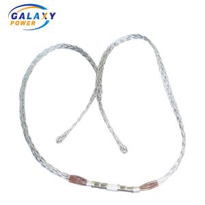 China Double Head Type Mesh Sock Joints 25KN Cable Sleeve Connector factory
